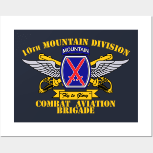 Combat Aviation Brigade, 10th Mountain Division Posters and Art